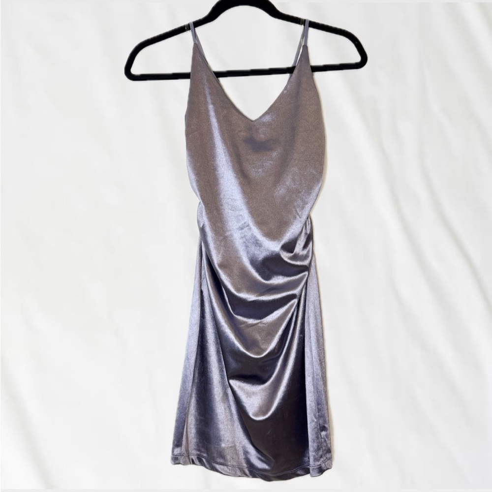 Satin Mini Dress
